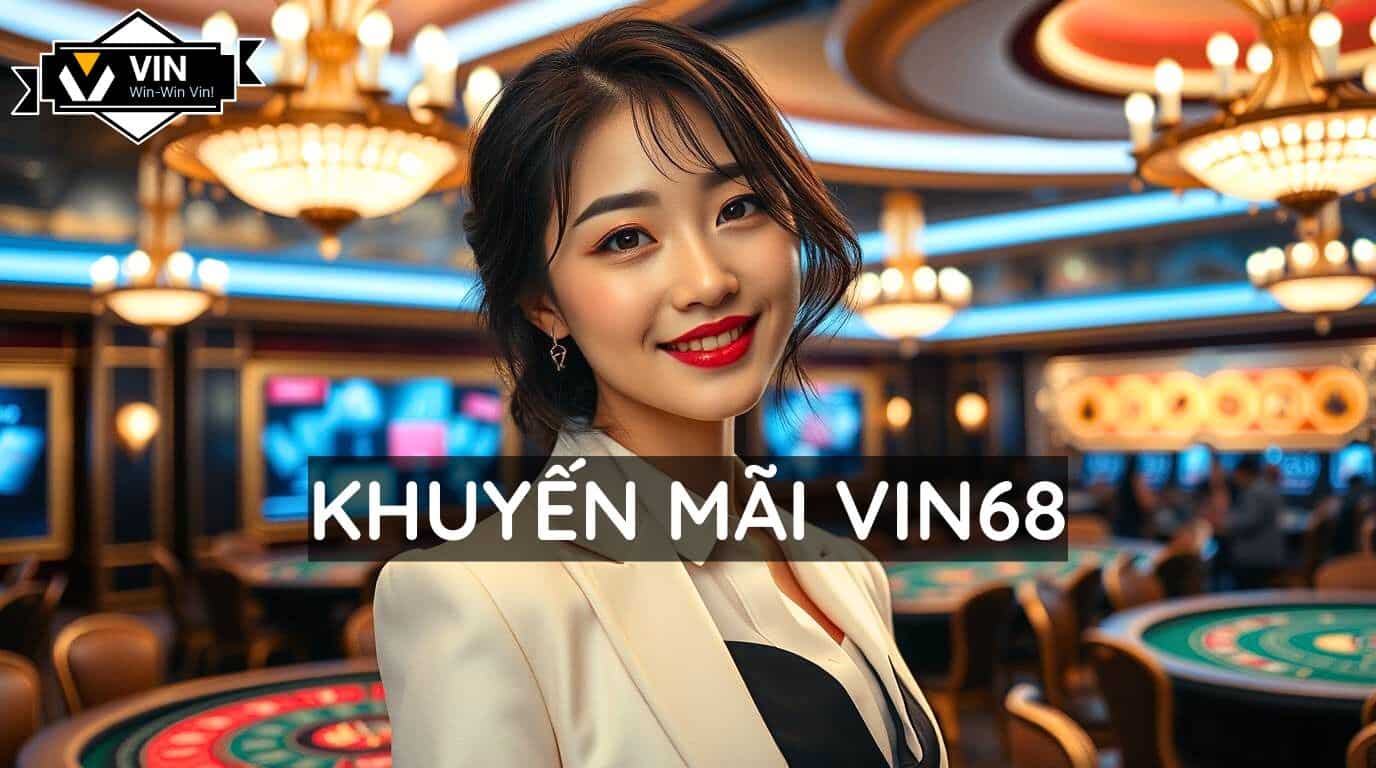 Khuyến Mãi Vin68 – “Mưa” Thưởng Lớn, Chơi Là Có!