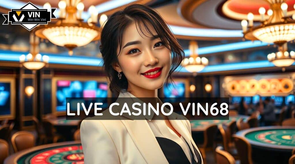 Live Casino Vin68 – Sòng Bạc Trực Tuyến Đỉnh Cao Cùng Thần May Mắn!